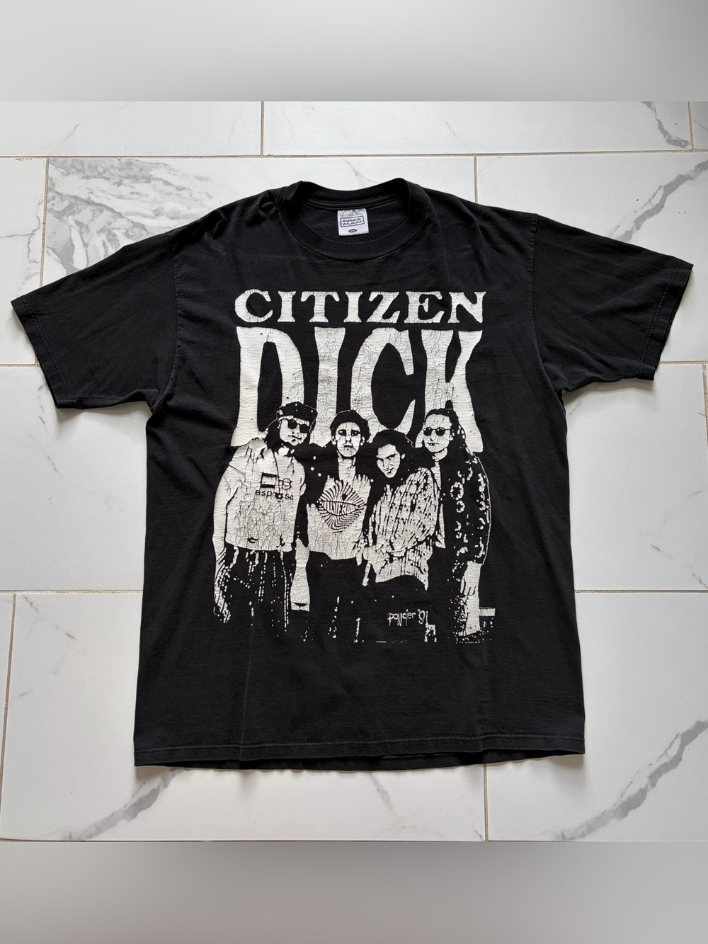 Vintage 1992 Citizen Dick Singles Movie Promo Band T Shirt Tee AIC Soundgarden